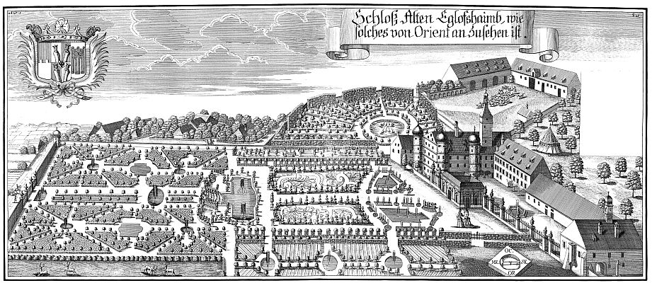 Alteglofsheim, Schloss, von Osten